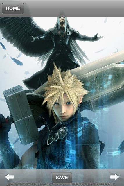 Final Fantasy Vii Compilation Wallpaper あなたのiphoneをff7色に染めるアプリ 456 Appbank