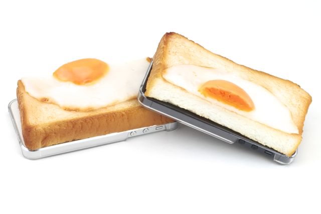 Iphone 5 食品サンプルカバー 朝ごはんセットみたいなiphoneケース ご用意しました Appbank