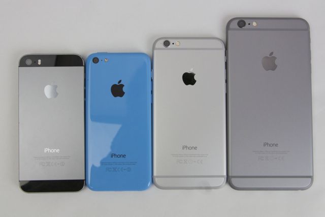 Iphone 5s Iphone 5c Iphone 6 Iphone 6 Plus の本体を比較してみた Appbank