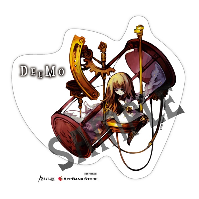 Appbank Store限定 Deemo Song Collection を買うとオリジナルステッカーがもらえる Appbank