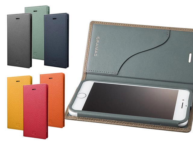 GRAMAS シュランケンカーフ 手帳型レザーケース