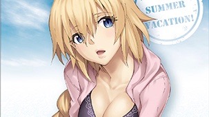 Fate ジャンヌの水着姿が眩しい Summer Vacation Fair のサマーイラストカード公開 Appbank