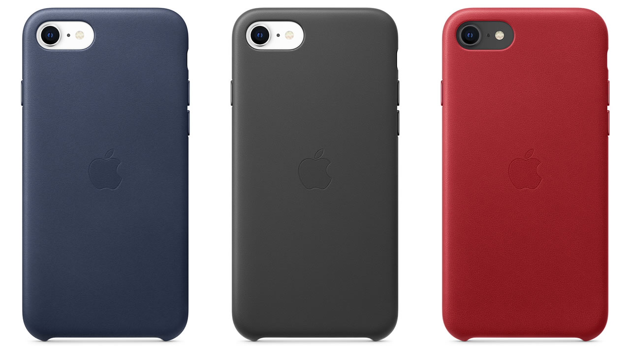 Apple 新型 Iphone Se 用レザーケース発売 3色で価格は5 800円 Appbank