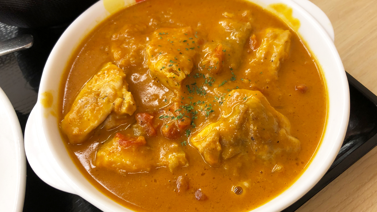 チキン 松屋 カレー バター