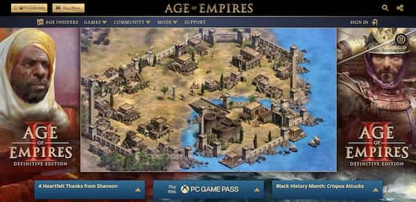 エイジオブエンパイア（Age of Empires）