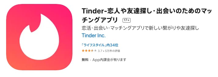 Tinder（ティンダー）