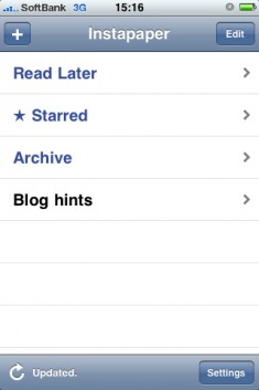 Instapaper 