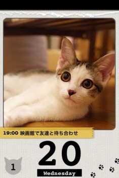 かれんにゃー 猫の日めくりカレンダー