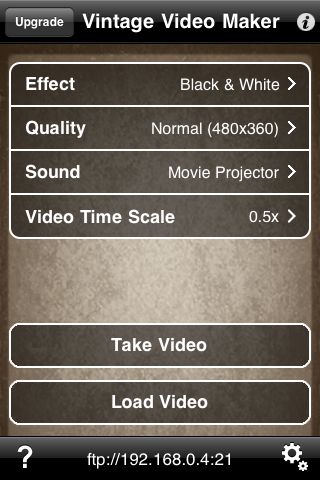 vintage video maker