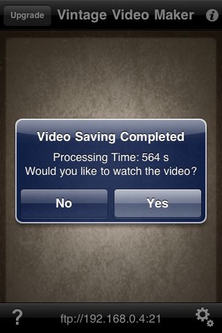 vintage video maker