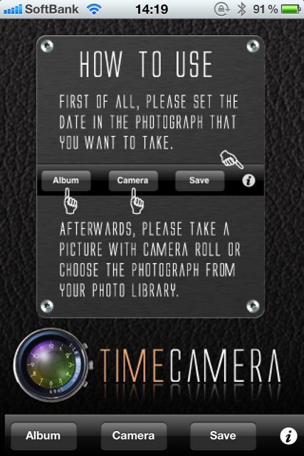 TimeCamera for iPhone