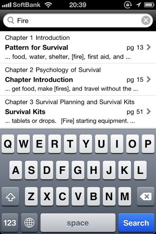 Army Survival for iPad/iPhone