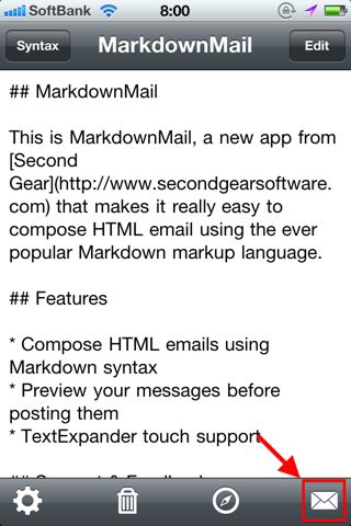 MarkdownMail - Send HTML Email