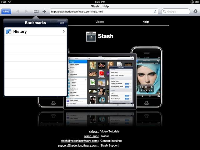Stash Pro Private Media, Documents, and Web Browsing