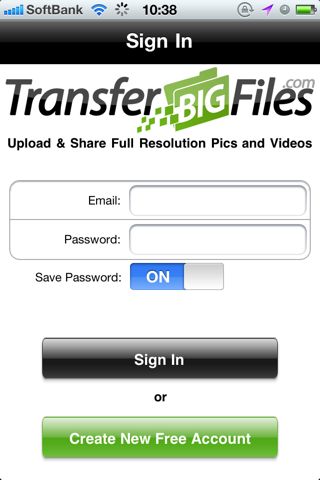 Transfer Big Files