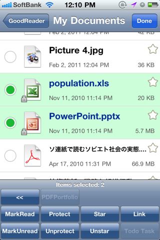 GoodReader for iPhone v3.2.3