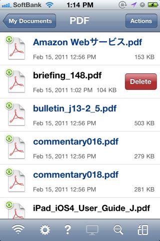 GoodReader for iPhone v3.3.1