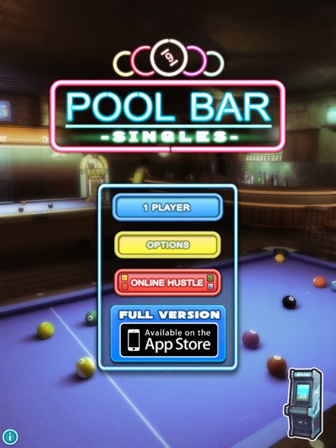 Pool Bar - Singles (for iPad)