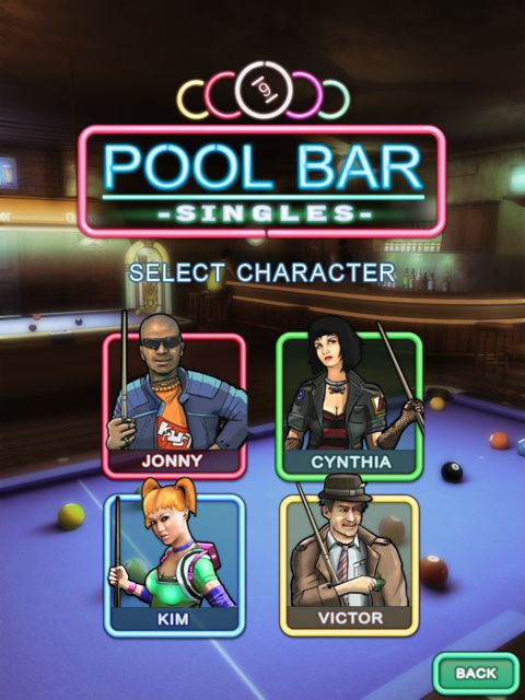 Pool Bar - Singles (for iPad)