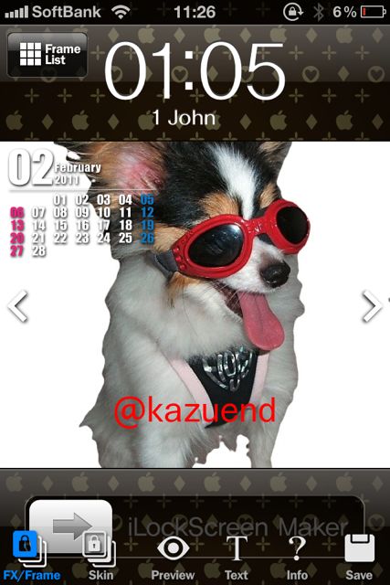 素敵なロック画面を作成します。 / i Lock Screen Maker - Basic Frame (Wallpaper & Background) 素敵なロック画面を作成します。 / i Lock Screen Maker - Basic Frame (Wallpaper & Background)
