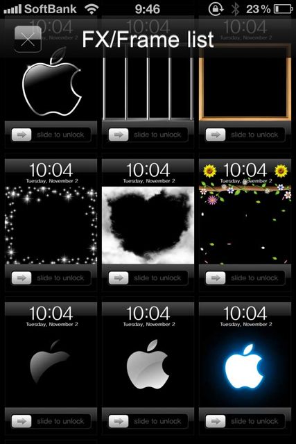 素敵なロック画面を作成します。 / i Lock Screen Maker - Basic Frame (Wallpaper & Background) 素敵なロック画面を作成します。 / i Lock Screen Maker - Basic Frame (Wallpaper & Background)