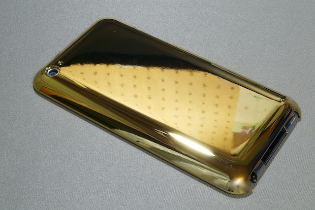 エアージャケットセット for iPod touch 4th Mirror Gold