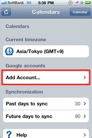 GooCal (Google Calendar™ sync)