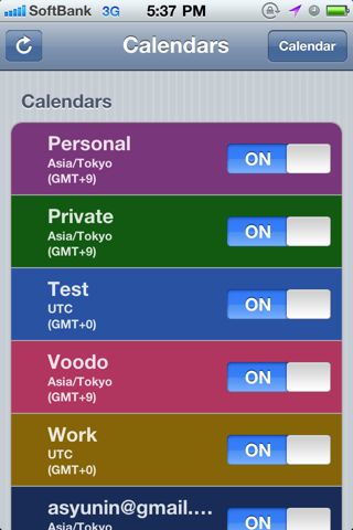 GooCal (Google Calendar™ sync)