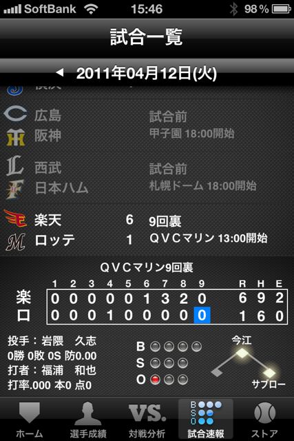 プロ野球!Data & Live プロ野球!Data & Live