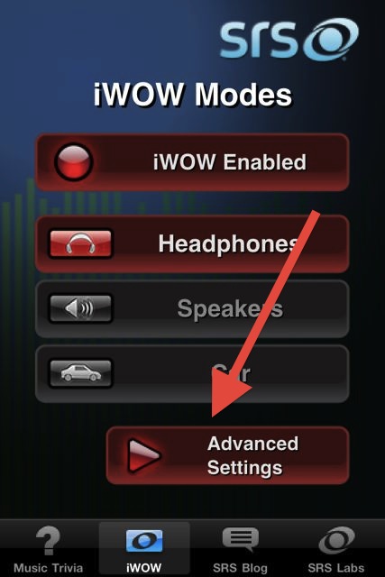 SRS iWOW 3D Adapter - for iPod, iPhone, iPad SRS iWOW 3D Adapter - for iPod, iPhone, iPad