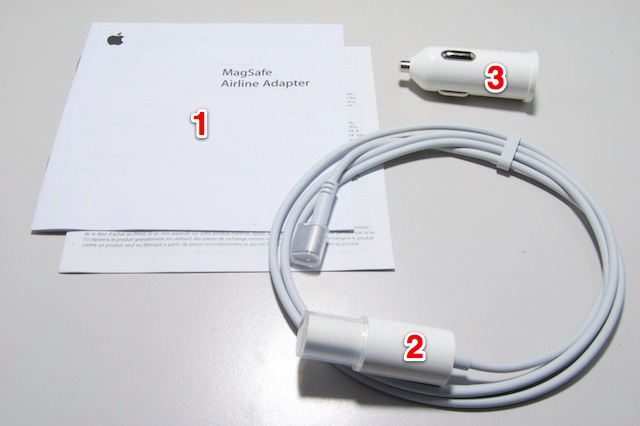 Apple MagSafe Airline 電源アダプタ