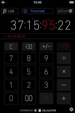 Frame Watch (Stopwatch + Calculator)