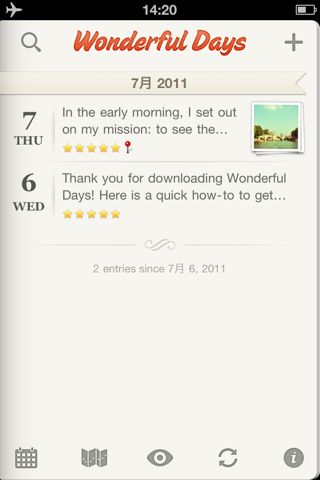 Wonderful Days - Diary with Style