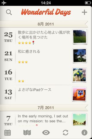 Wonderful Days - Diary with Style