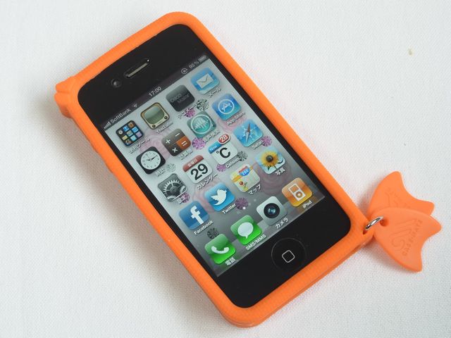 iPhone 4 Creatures- Gil Fish Case, Orange