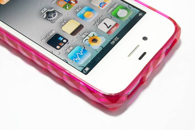 color Gem Polymar Jelly Ring for iPhone4