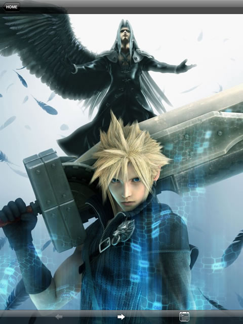 Ipad Iphone Final Fantasy Vii Advent Children Complete Gallery クラウド セフィロスがいっぱい Appbank