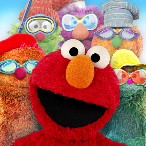 [iPad] Elmo’s Monster Maker HD: セサミストリート風キャラクタージェネレーター。