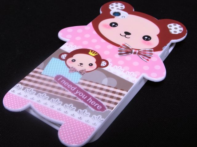GauGau iPhone 4S/4 Fancy Soft Case: パステルカラーで可愛い！ストラップもつけられるのがGOOD★
