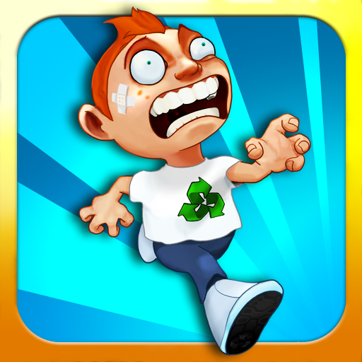 [iPhone, iPad] Running Fred: 痛くても走る！ハイスピード・アクロバティック暴走ランゲーム！無料。
