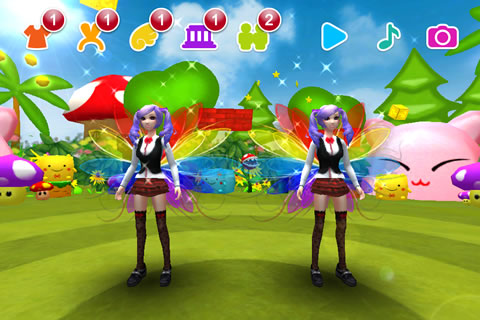 Dance Dance Babe Ipod内の音楽にあわせて勝手に踊ってくれる萌えダンスアプリ Appbank