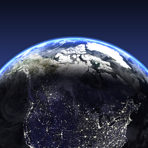 [iPad, iPhone] Living Earth HD: スクリーンセイバーにすらしたい地球の天気予報アプリ。