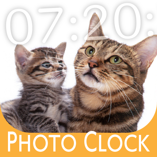 [iPad, iPhone] 猫の親子 フォト時計 ～かわいいネコちゃん親子が大集合～: 親も子も可愛い猫写真集