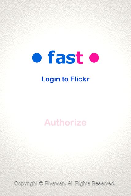 Fast Flickr - 自動アップロードカメラ -
