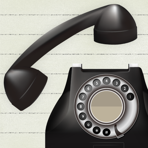 Landline 黒電話 レトロかわいいダイヤル式黒電話がiphoneで復活 無料 Appbank