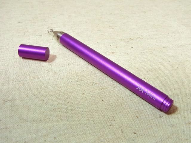 Jot Mini Adonit社製スマートフォン用タッチペン: 先端の当たる部分が分かる！iPhoneサイズのペン。