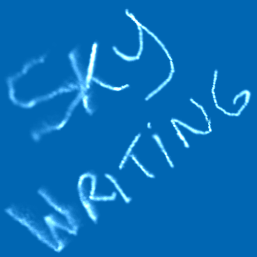 Sky Writing: スカイにツリーッと雲文字をかけちゃうアプリ！