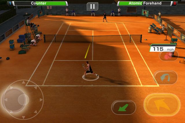 Iphone Ipad パワースマッシュ チャレンジ あの本格テニスゲームがついに登場 Appbank