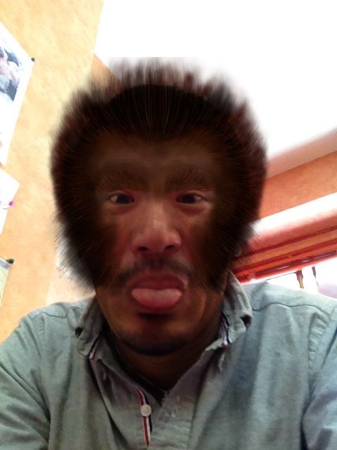 猿顔 写真を撮ればあなたもサル顔 飲み会必須アプリだぞぉ Appbank