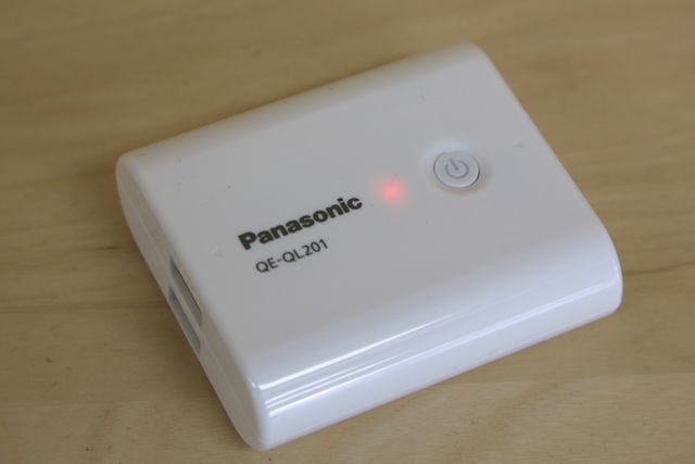 パナソニック USBモバイル電源パック(5400) QE-QL201-W 